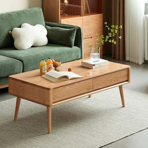Solidwood Santa Rosa Coffee Table with Lift-Top, 100x55cm