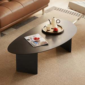 Linspire Vortex Solid Rubberwood Coffee Table, 120cm