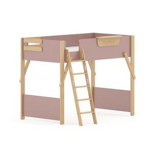 Boori Treehouse Kids NZ King Single Loft Bed + Ladder, Cherry