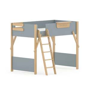 Boori Treehouse Kids NZ King Single Loft Bed + Ladder, Blueberry