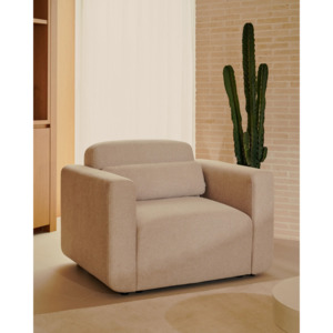 Modular Sofas: Kave Home Neom Armchair, 113cm, Beige