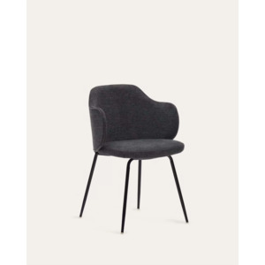 Kave Home: Kave Home Yunia Dining Chair, Dark Grey