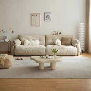 Linspire Serenity 4-Seater Sofa, Sand White