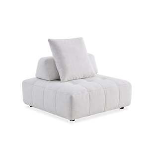 MODE Rubik 1-Seater Lounger Sofa, Oatmeal