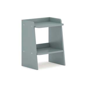 Linspire Geo Single Cube Storage with door, Natural Wood