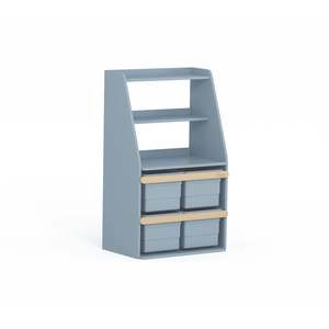 Living Room Furniture: Linspire Eclipse Nesting Coffee Table with Sintered Marble Top, Set of 2, White & Black