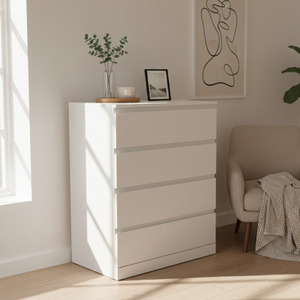 Loft Ensio Chest of 4 drawers, Off-White