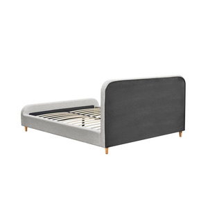 New Arrivals: MODE Elina Fabric Bed Frame, Light Grey