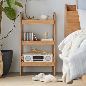 Shelving Units: Solidwood Fuji Shelving Unit 3-Tier