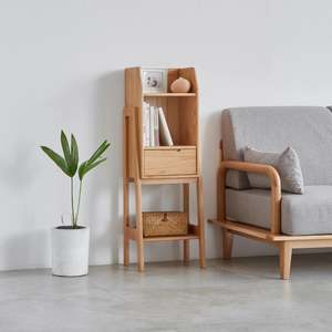 Shelving Units: Solidwood Bailey Side Cabinet, Tall