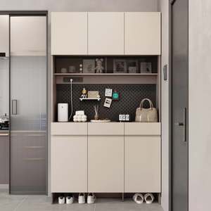 Hallway Furniture: Linspire Vanko Shoe Cabinet with Upper Storage