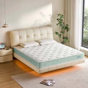 Mattresses: Linspire Sleno Pocket Spring Mattress - Medium Firm, White
