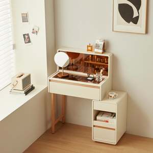 Dressing Tables: Linspire Evoke Extendable Dressing Table with Pull-Out Desktop