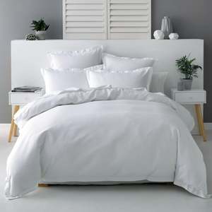 Savona: Savona Nova Duvet Cover Set, White