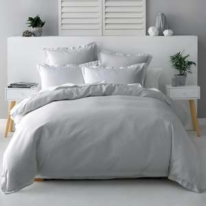 Savona Nova Duvet Cover Set, Silver