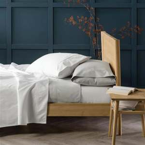 Savona 1000T Cotton Sheet Set, White