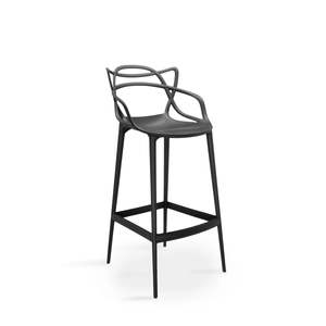 MODE Velo Stackable Stool Replica, Black