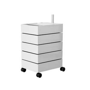 MODE Rosa Rotatable Trolley Cart, White