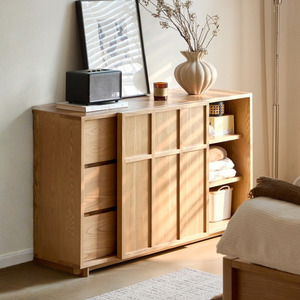 Office Desks: Linspire Oria Computer Desk, 80cm, Natural Wood & White