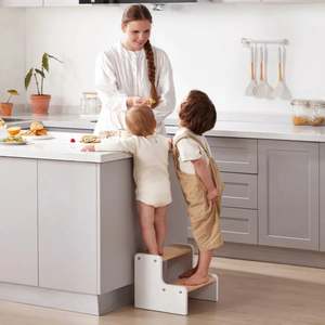 Home Office Furniture: Linspire Grand Computer Desk, Dark Wood