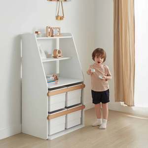 Boori Tidy Kids Toy Cabinet Shelf, Barley