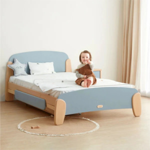 Kids Beds: Boori Sunshine Kids NZ King Single Bed Frame, Blueberry