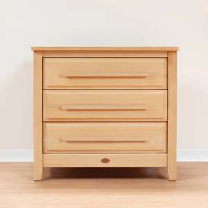 Boori Linear Kids 3 Drawer Chest Smart Assembly, Almond