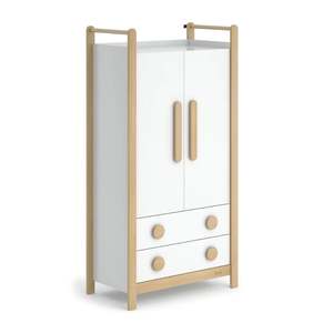 Kids Wardrobes: Boori Tidy Kids 2 Door Wardrobe With 2 Drawers, Barley