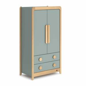 Boori Byron Kids 2 Door wardrobe with 2 drawers, Blueberry