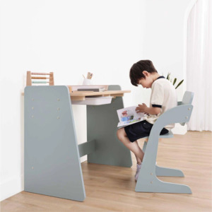 Kids Desks: Boori Natty Kids Desk, Blueberry