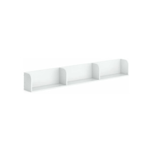 Boori Natty Bookshelf for Single Bunk, Barley White