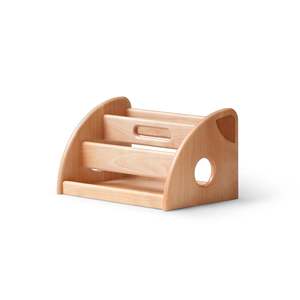 Kids Bookcases: Solidwood Milo Kids Display Bookshelf Module, Premium Birch