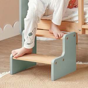Boori Tidy Kids Foot Step Stool, Blueberry