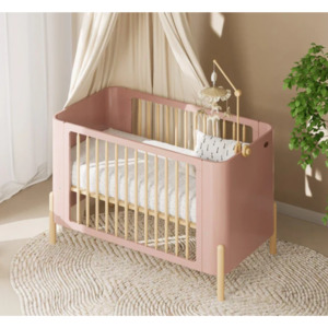 Boori Nova Kids Baby Cot, Cherry