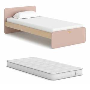 Kids Room Packages: Boori Neat Kids NZ Single Bed with Spring Mattress, Cherry
