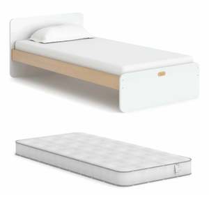 Boori Neat Kids NZ Single Bed with Spring Mattress, Barley