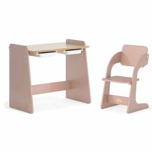 Boori Natty Kids Desk with Study Chair, Cherry