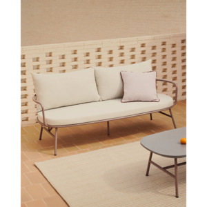 Outdoor Furniture: Kave Home Bramant 2-Seat Sofa,Mauve