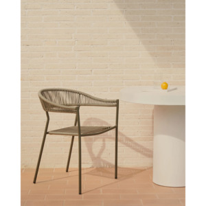 Outdoor Dining Chairs: Kave Home Futadera Dining Chair, Green, Set of 4