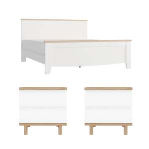 Hampton Style Furniture: Loft Hampton 3PCS Bedroom Set B, NZ Queen Bed