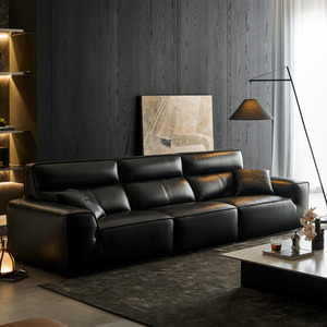 Linspire Radius Leather 4-Seater Sofa