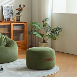 Linspire Nest Ottoman, Corduroy, Green