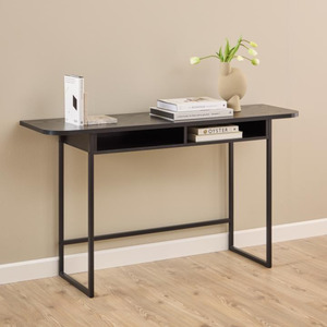 Console Tables: Hjem Design Darwen Console Table, Dark Wood