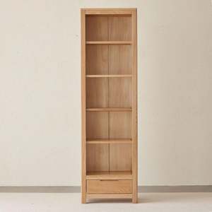 Solidwood Norway Bookcase, 55x32CM, Natural Wood