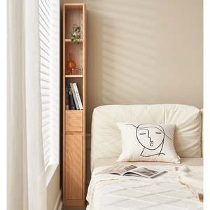 Bookcases Bookshelves: Solidwood Amber Bookcase with 1 Drawer and 1 Cabinet