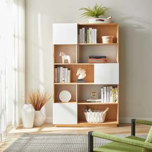 Bookcases Bookshelves: MODE Osten Bookcase, Large, 110x32x173cm