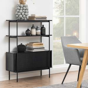 Hjem Design Aurex Shelving Unit, 94x27x114cm