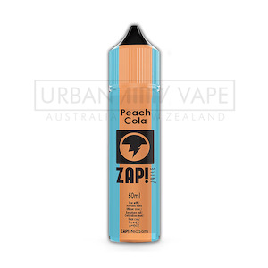 Peach Cola Freebase (50mL) by Zap! Juice