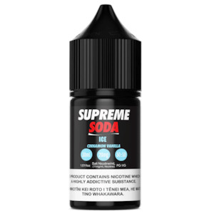 Supreme Soda Salts (ICE) - Cinnamon Vanilla 30ml (PKA Supreme Cola Salts - Ice)