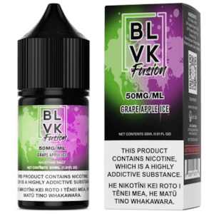 Blvk Nic Salts: Grape Apple Ice Nic Salts (30mL) by BLVK (Fusion)